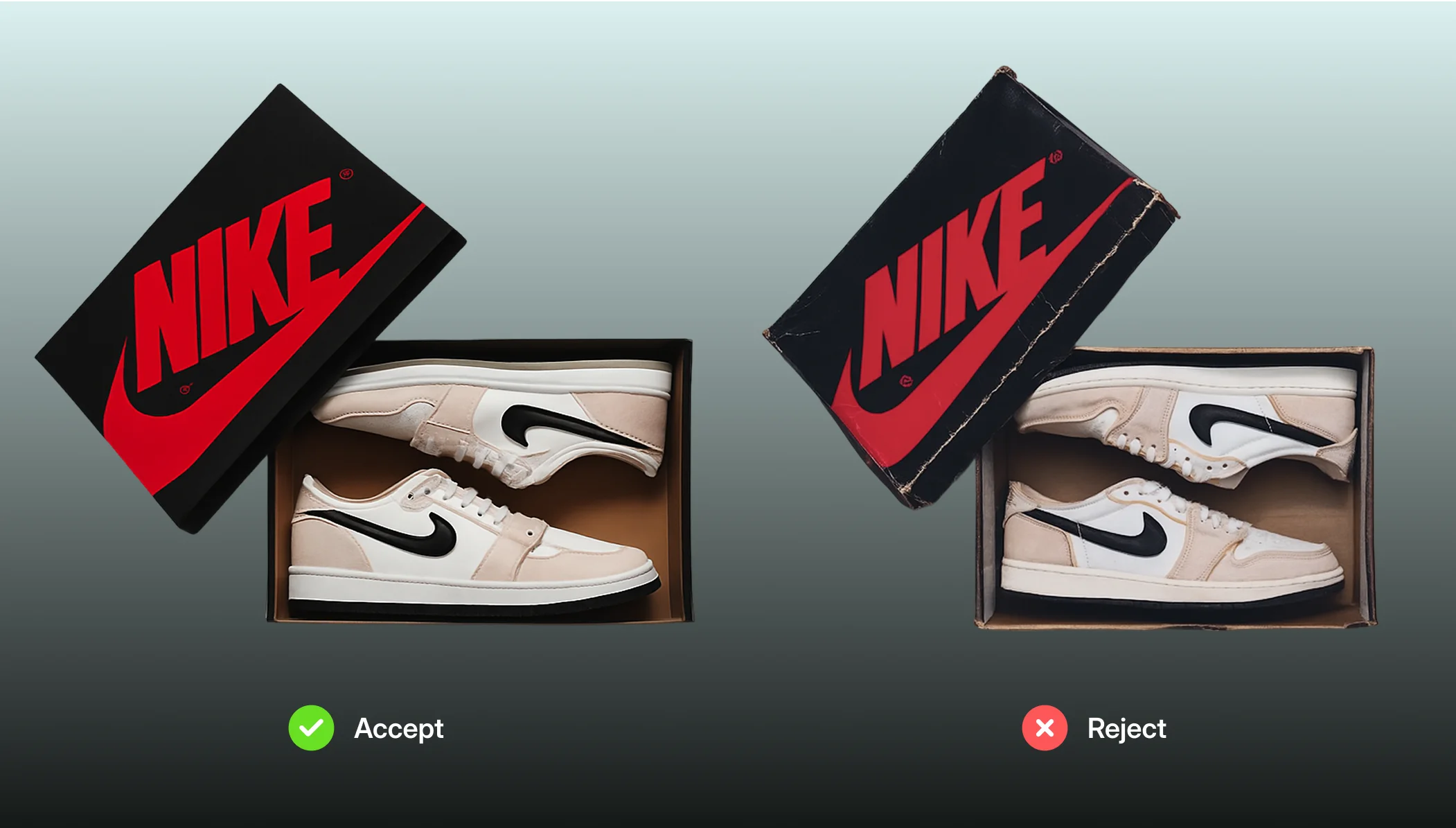 Sneaker brands we accept